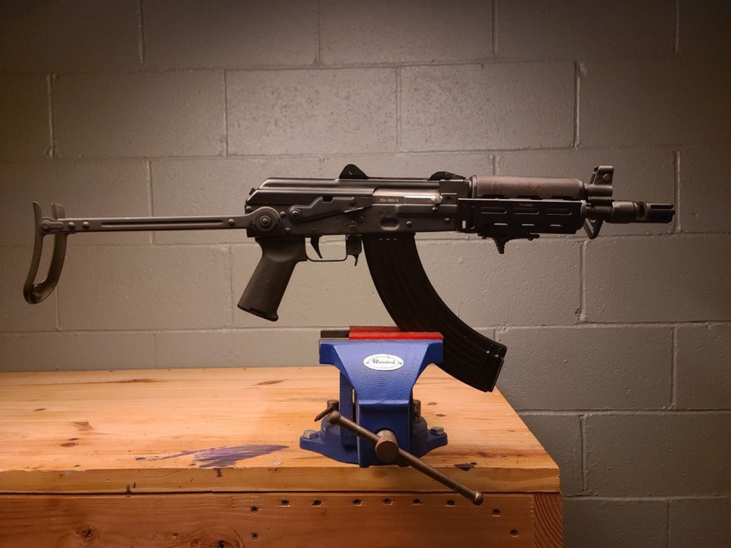 Underfolder SBR Conversion for Zastava M92 ZPAP Pistol