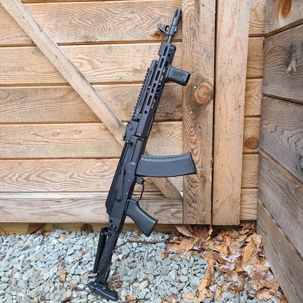 SAM5 lower tang removal and KPYK stock install